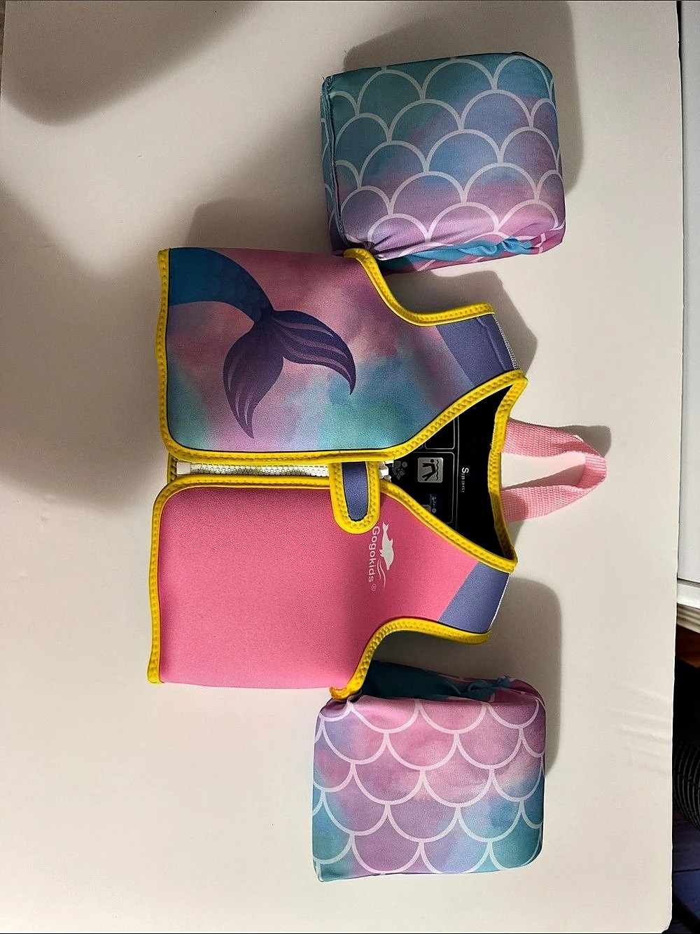 Gogokids puddle float jumper 33-66 lbs Never worn
